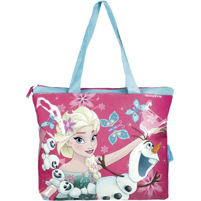 Torba za plažu 48x35x14 cm Frozen Cerda 2100000979 roza/tirkizna!!