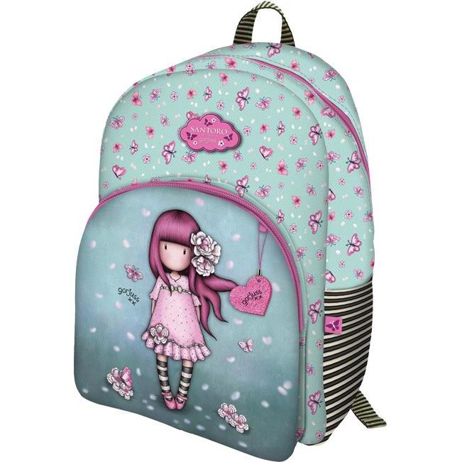 Ruksak školski 2 zipa Cherry Blossom Gorjuss 693GJ13