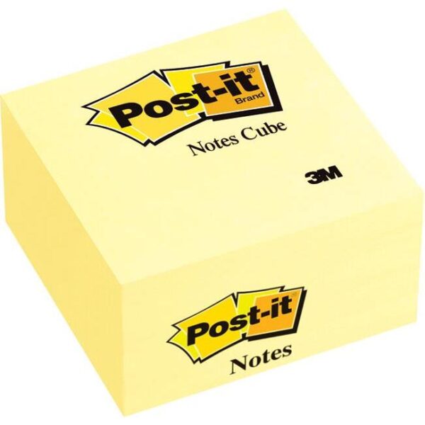 Blok samoljepljiv kocka 76x76mm 450L Post-it 3M.636B žuti, 000013999