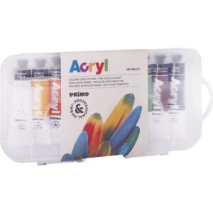 Boja akrilna 18ml aluminijska tuba 10boja CMP.405TA10SP