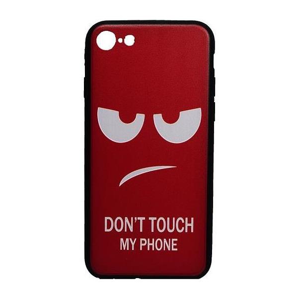 MM TPU Samsung Galaxy S9 Plus G965 3D UV OIL Print Don't touch my phone bordo