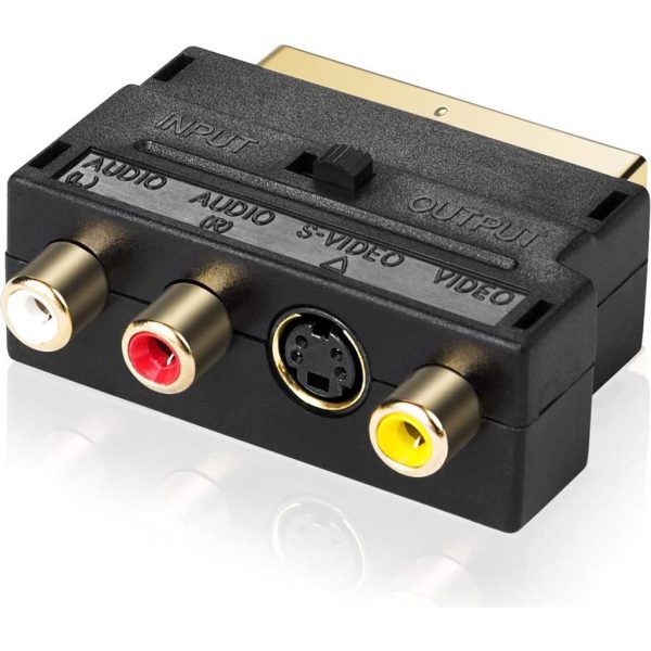 Adapter Scart 3m Svideo+audio