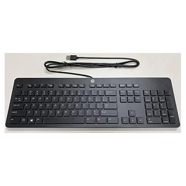PC DOD HP Keyboard USB, Slim