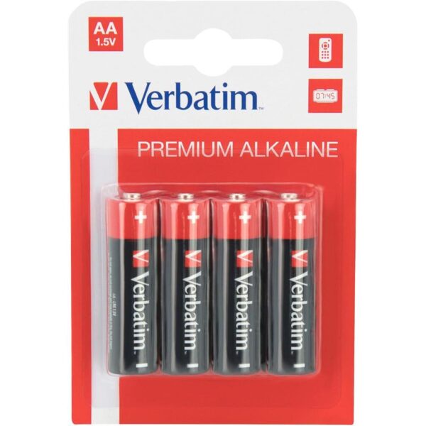 BATERIJE VERBATIM #49921-46 ALKALNE AA 1,5V 4K