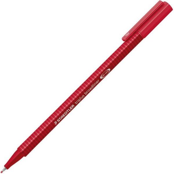 Flomaster broadliner 0,8mm Triplus Staedtler 338-2 crveni!!