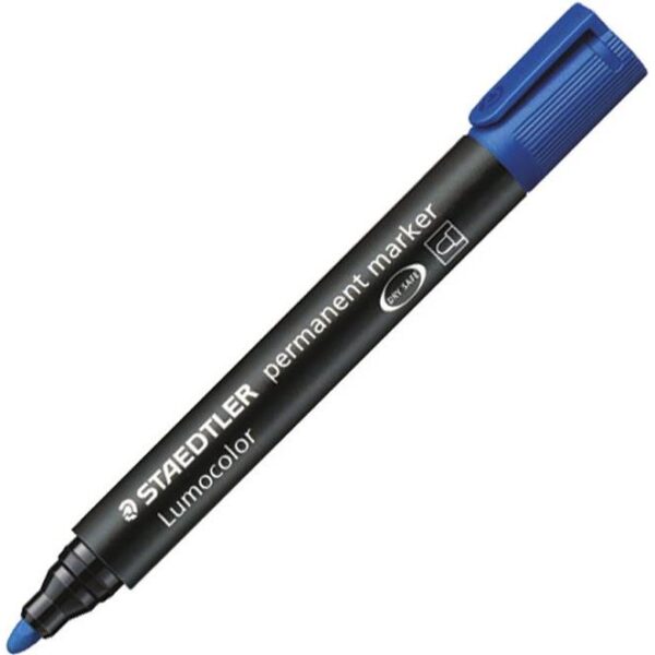 Marker permanentni 2mm Lumocolor Staedtler 352-3 plavi, 000024249