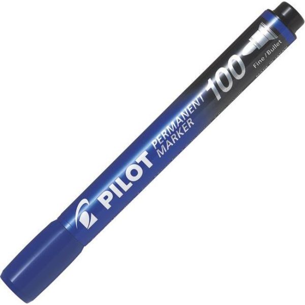 Marker permanentni 1mm okrugli vrh Pilot SCA-100-L plavi