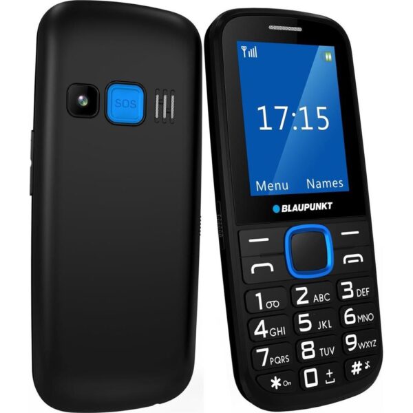 Mobitel Blaupunkt BS04, crno-plavi