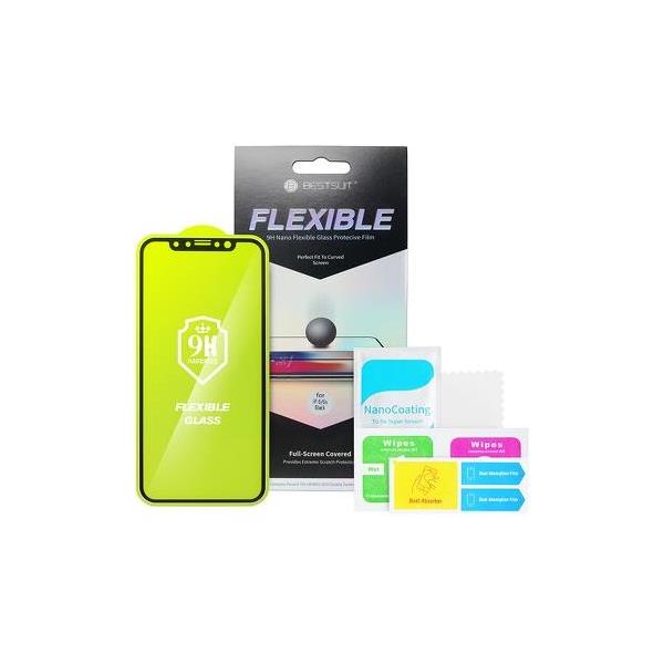 Zaštitno staklo Flexible Nano 5D Full Glue za Samsung Galaxy A50 crno