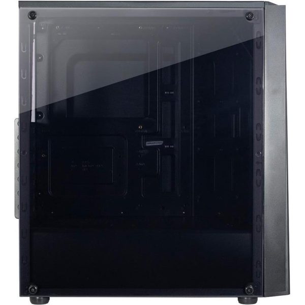Kućište INTER-TECH T-11 Televen Gaming Midi Tower, ATX, 1xUSB3.0, 2xUSB2.0, HD audio, PSU optional, Window side panel, space for water cooling, IT-T-11-TELEVEN - Slika 3