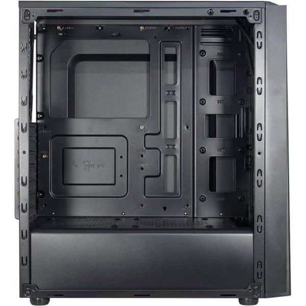 Kućište INTER-TECH T-11 Televen Gaming Midi Tower, ATX, 1xUSB3.0, 2xUSB2.0, HD audio, PSU optional, Window side panel, space for water cooling, IT-T-11-TELEVEN - Slika 4