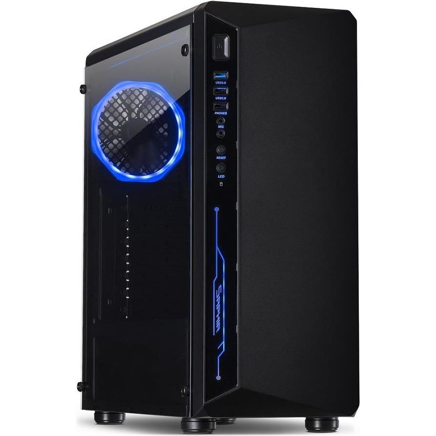 Kućište INTER-TECH C-3 SAPHIR Gaming Midi Tower, ATX, IT-C-3_SAPHIR