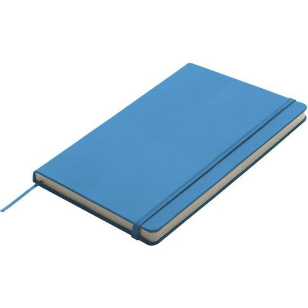 Notes 13x21cm čisti 96L s gumicom svijetlo plavi, 900001334