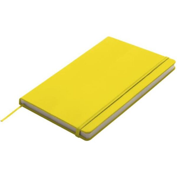 Notes 13x21cm čisti 96L s gumicom žuti, 900001336