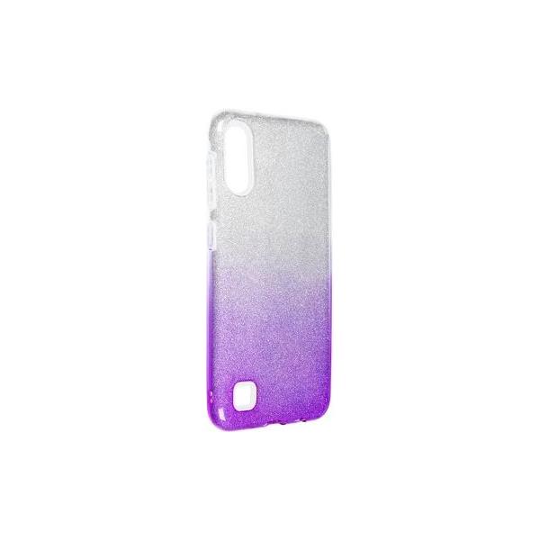 Maskica Forcell SHINING za SAMSUNG Galaxy A12 transparent/violet