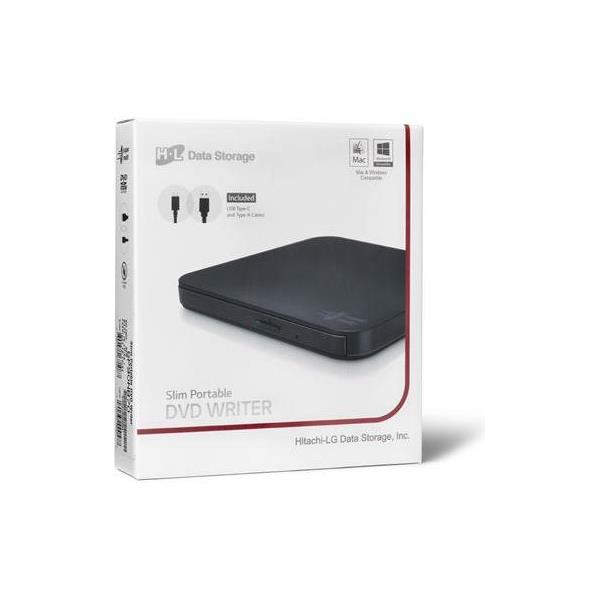 ODD DVD±RW Hi/LG GP90NB70 USB Slim Black - Slika 4