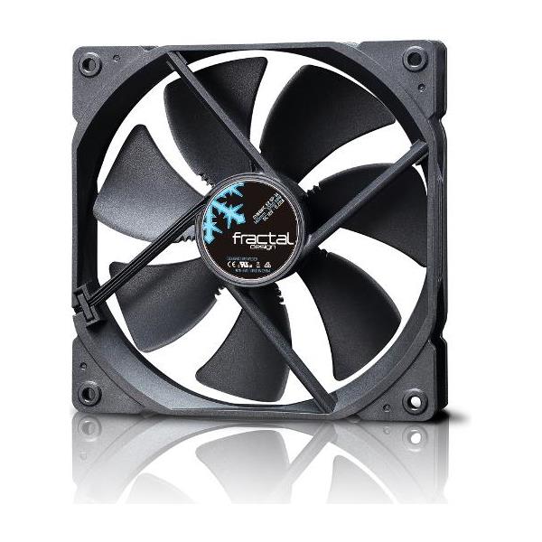 Ventilator Fractal Dynamic X2 GP-12, 120mm, crni