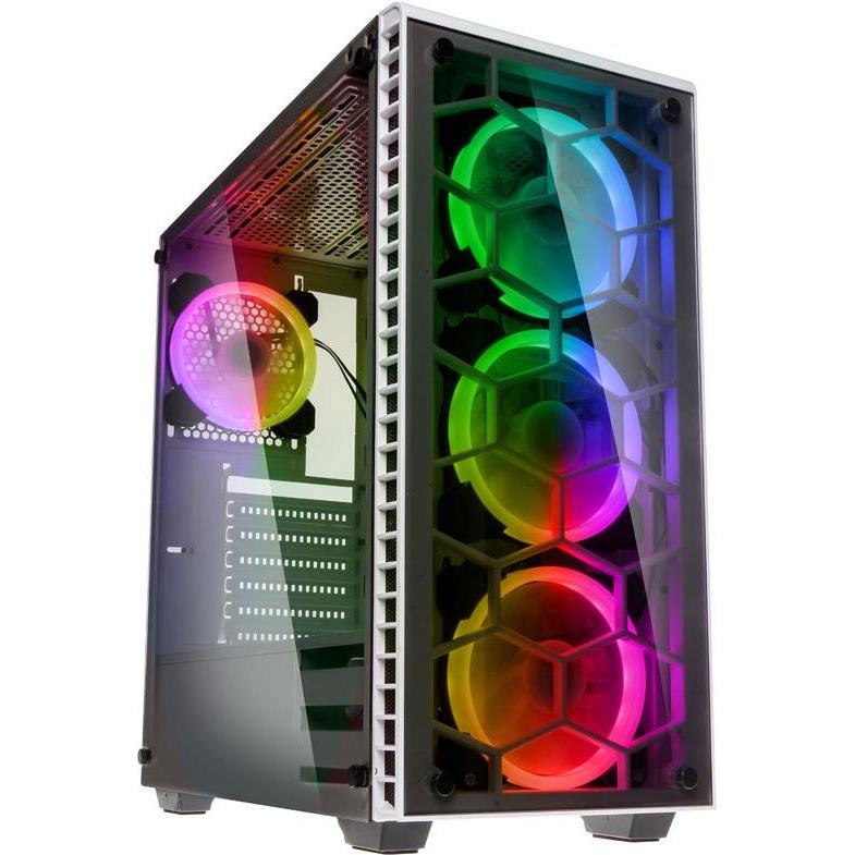 Kućište KOLINK Observatory RGB, Midi, E-ATX, prozor, bijelo, bez PS