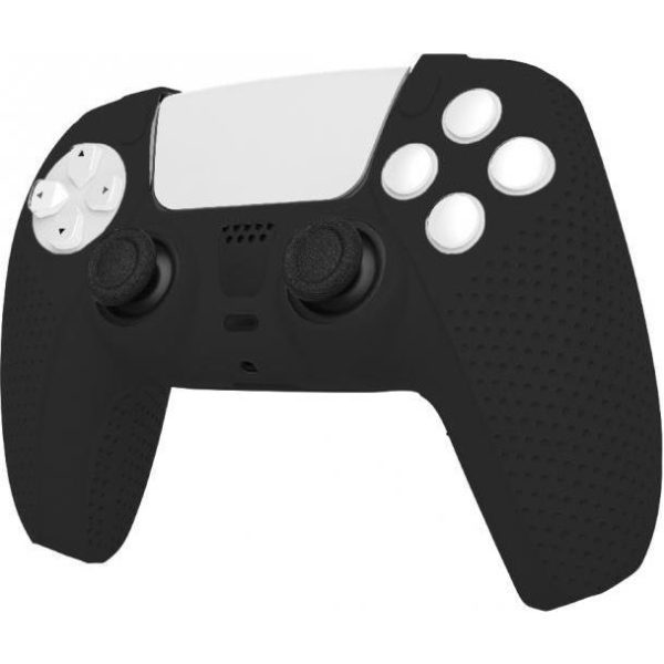White Shark PS5 SILICONE CASE PS5-541 BODY LOCK Crni - Slika 2
