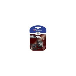 Memorijska kartica Verbatim micro SDXC 64GB Class10 + 1 adapter , #44084