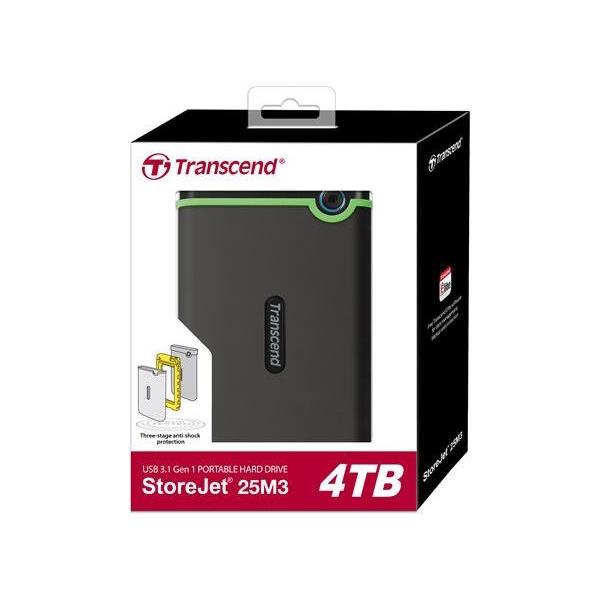 HDD EXT 4TB TS 25M3S Iron Gray USB 3.1, TS4TSJ25M3S