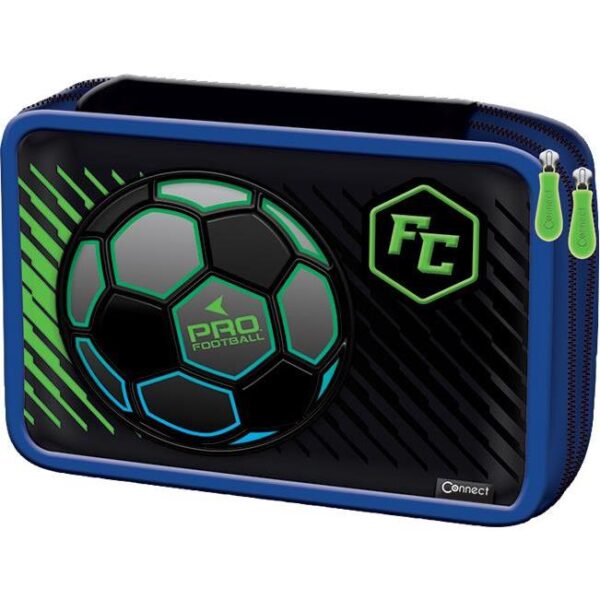 Pernica puna 2zipa Pro Football Connect plavo-fluo zelena