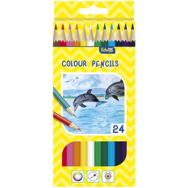 Boje drvene 24boje Color Educa blister, 000006815