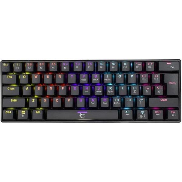 WHITE SHARK gaming mehanička tipkovnica GK-2022 SHINOBI Crna - Mehanicka / HR - PLAVI SW. - Slika 6