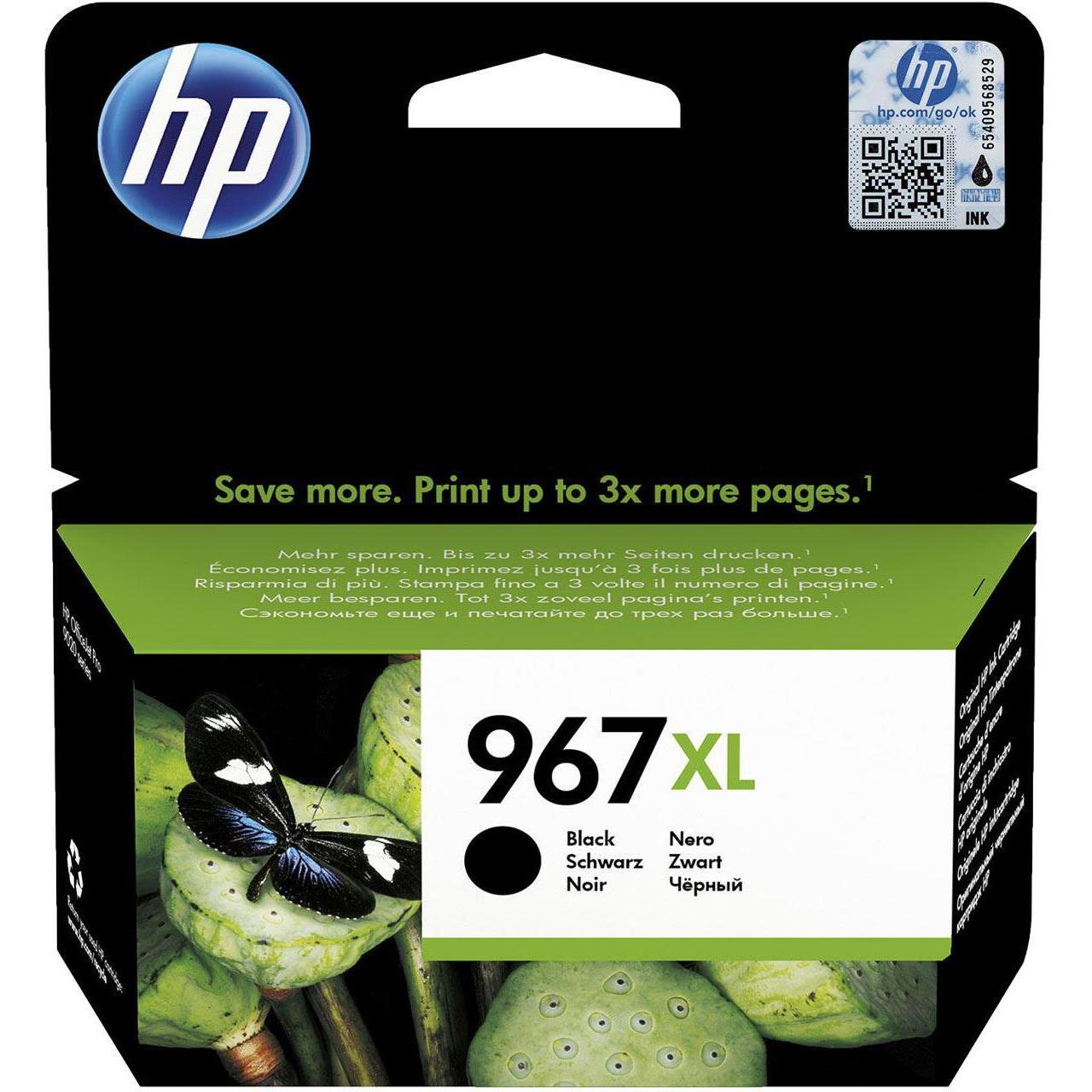 Tinta HP 3JA31AE#BGX no.967XL black