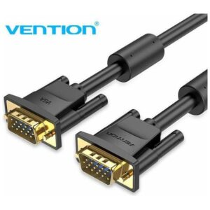 KABEL VGA MUŠKI NA VGA MUŠKI VENTION DAEBG 1.5 m CRNI