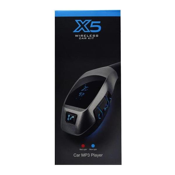 FM TRANSMITER MP3 X5 BLUETOOTH