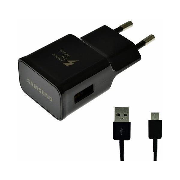 KUĆNI PUNJAČ ORIGINAL ZA SAMSUNG EP-TA20EBE +TIP C USB FAST CRNI BULK
