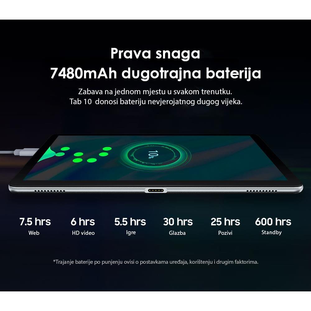 TABLET BLACKVIEW Tab10" 4/64GB, Wi-Fi + GRATIS COVER SPACE GRAY - Slika 3