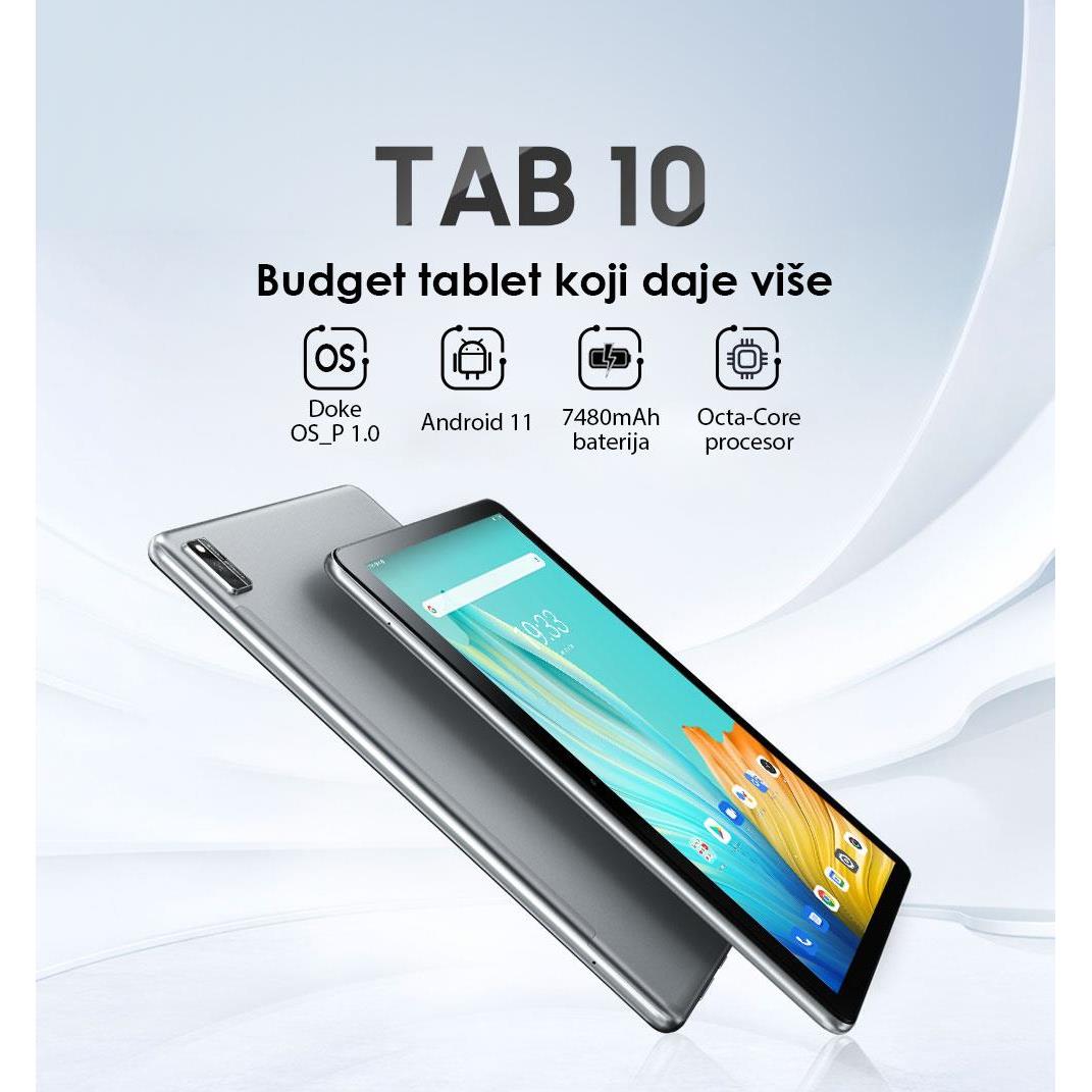 TABLET BLACKVIEW Tab10" 4/64GB, Wi-Fi + GRATIS COVER SPACE GRAY - Slika 4