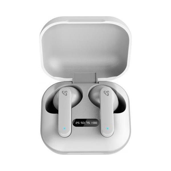 EARBUDS Slušalice + mikrofon SBOX Bluetooth EB-TWS72 Bijele, EB-TWS72