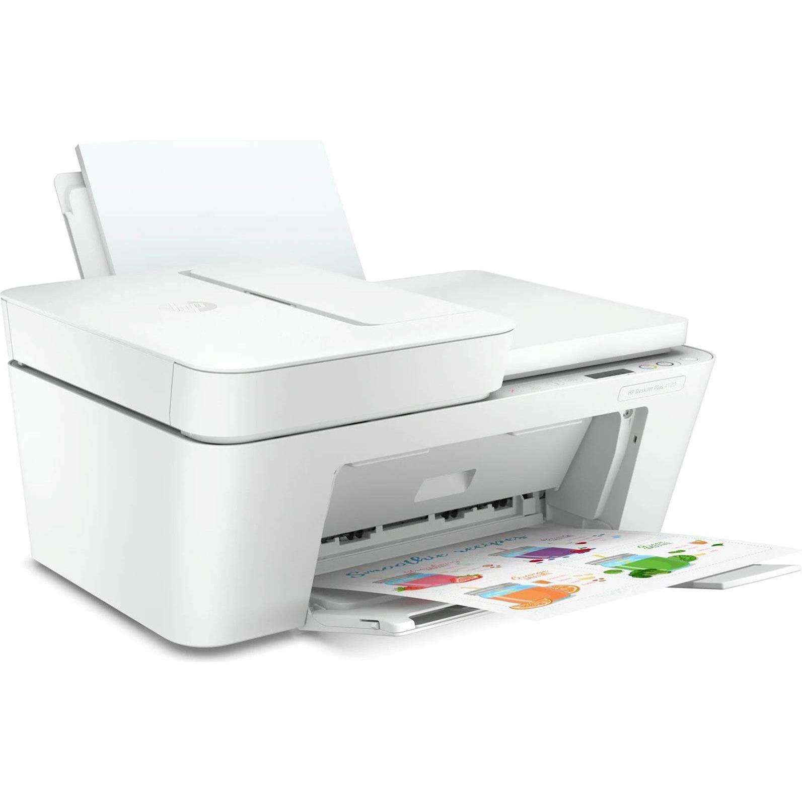 Multifunkcijski uređaj HP DeskJet Plus 4120e, 26Q90B, printer/scanner/copy/efax, 1200dpi, USB, WiFi, bijeli - Slika 3