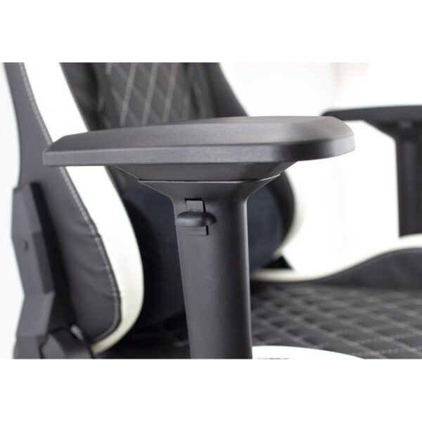 White Shark GAMING STOLICA NITRO GT Crno/Bijela - Slika 5