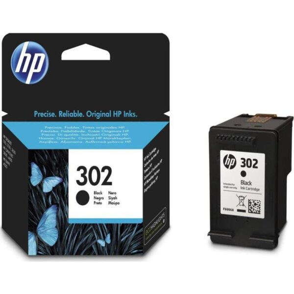 Tinta HP No. 302 crna, F6U66AE