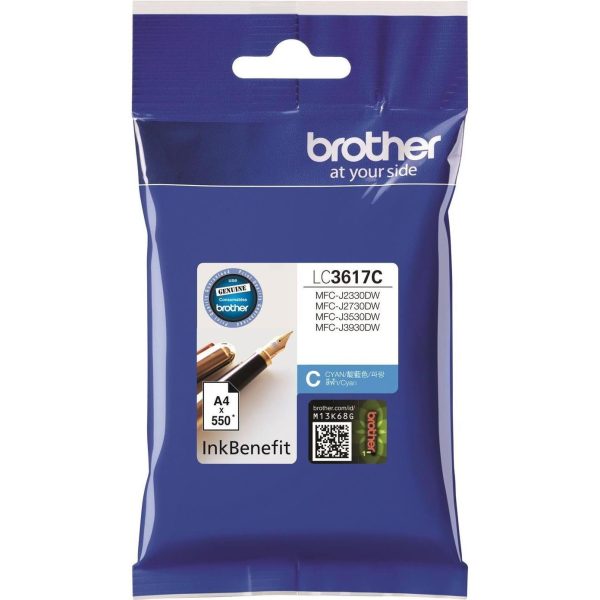 Brother tinta Cyan LC3617C - 550 stranica