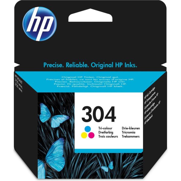 Tinta HP 304 Tri-color, N9K05AE