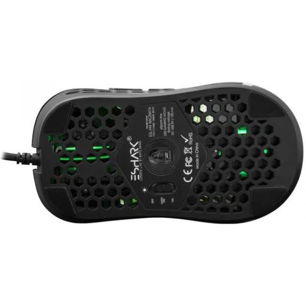 ESHARK profesionalni RGB gaming miš ESL-M4 NAGINATA crni 16.000dpi - Slika 4