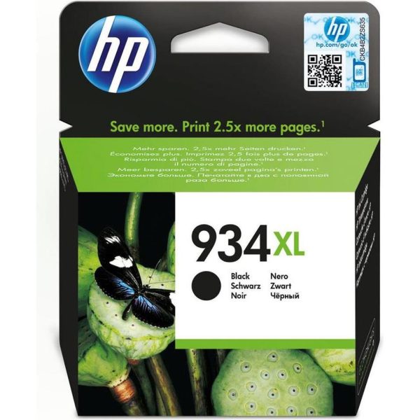 Tinta HP 934XL Black Ink Cartridge