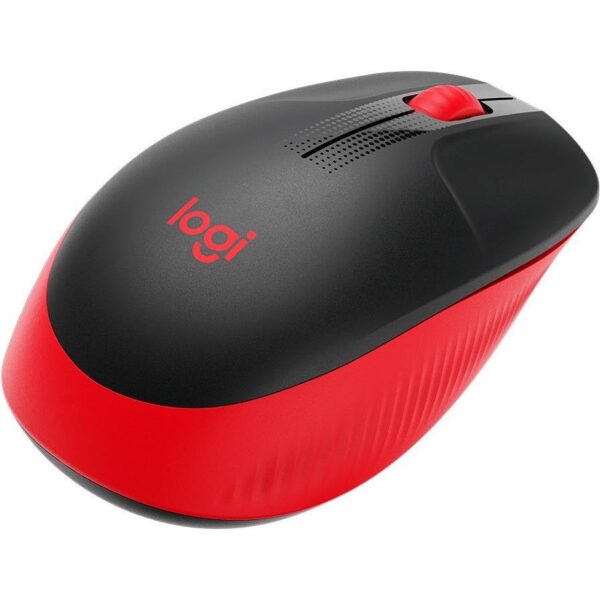 Miš LOGITECH M190, optički, bežični, 1000dpi, crno-crveni, 910-005908 - Slika 7