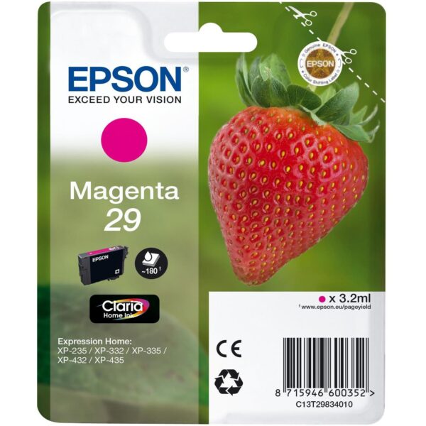 Tinta Epson, T2983, crvena original 3,2ml, C13T29834022