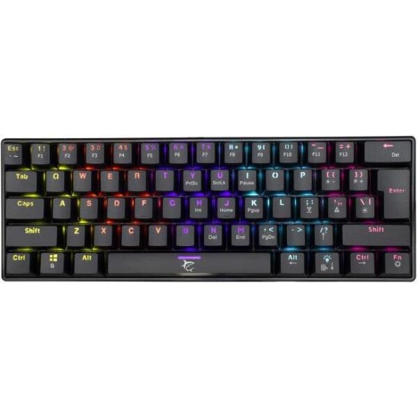 WHITE SHARK gaming mehanička tipkovnica GK-2022 SHINOBI crna / crveni sw, SHINOBI-B-HR-RED.SW - Slika 7