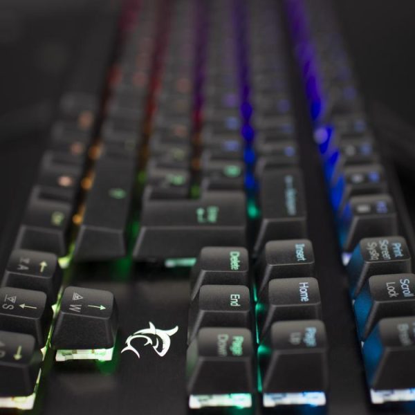 White Shark TIPKOVNICA GK-2101 SPARTAN-X RGB / HR, SPARTAN X/HR