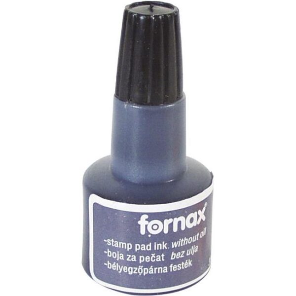 Boja za pečat 30ml Fornax crna, 000004458