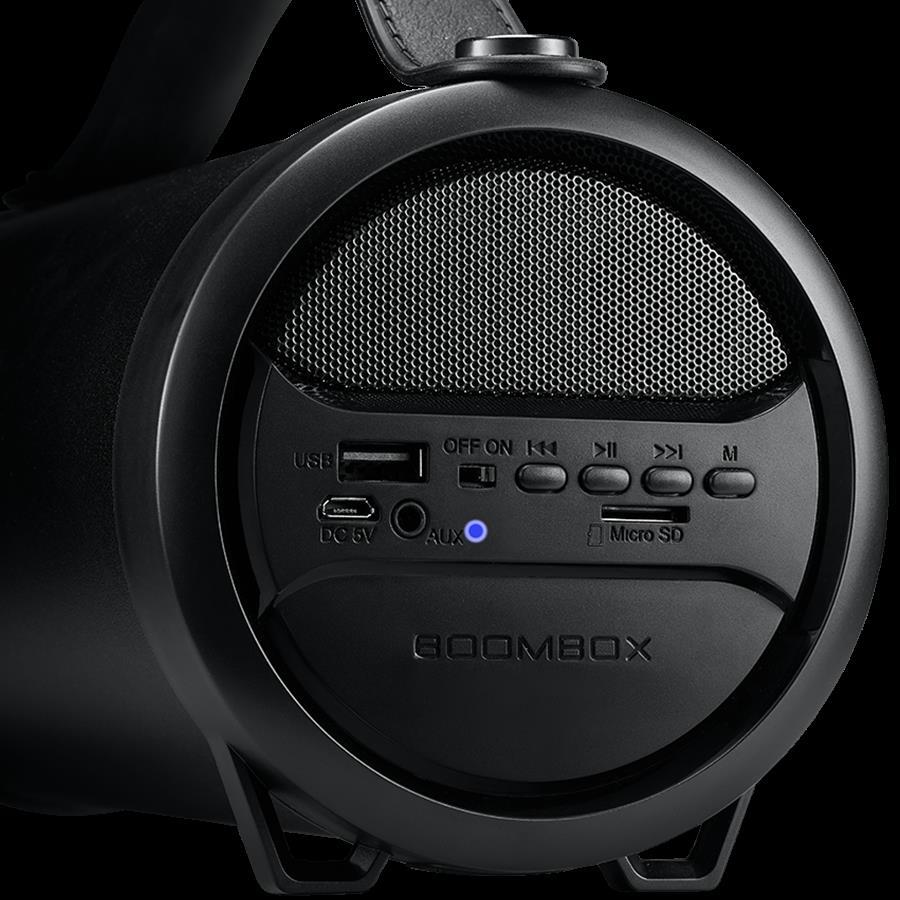 Canyon CNE-CBTSP6 Bluetooth Speaker, BT V4.2, Jieli AC6905A, TF card support, 3.5mm AUX, micro-USB port, 1500mAh polymer battery, Black, cable length 0.6m - Slika 3
