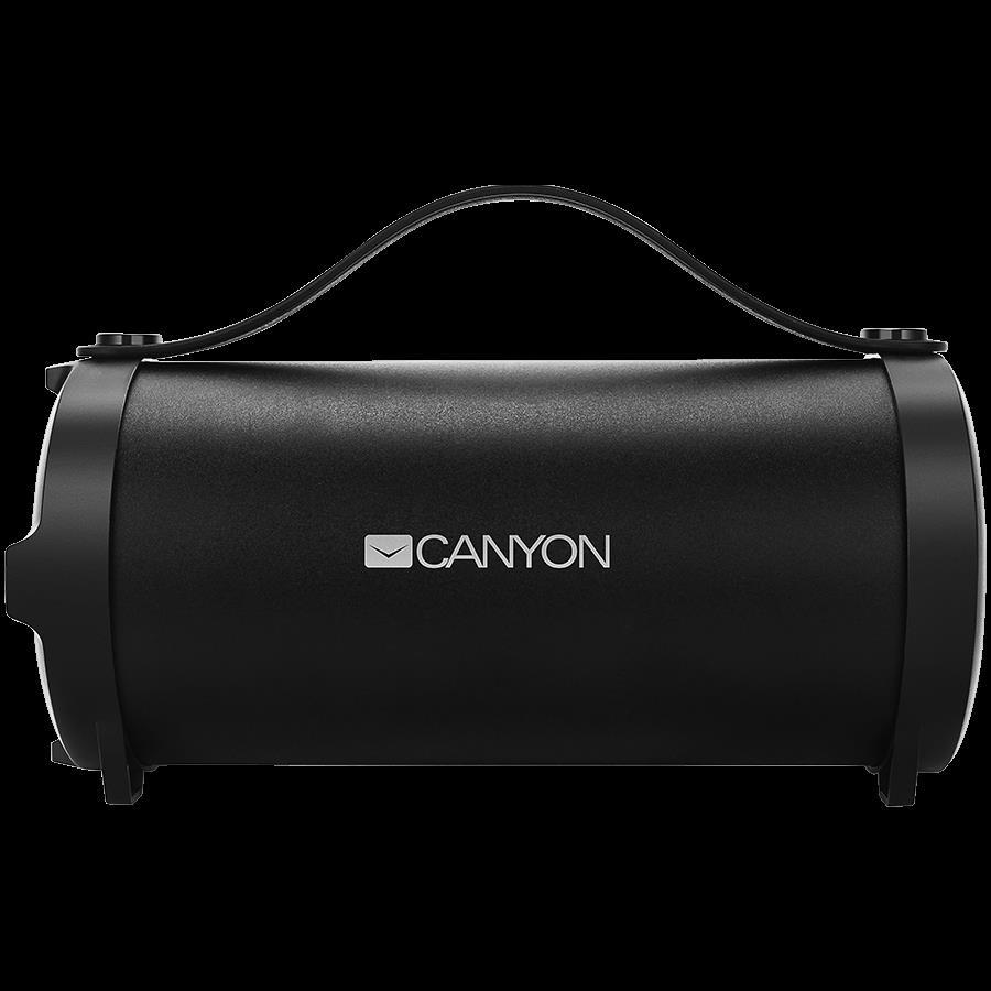 Canyon CNE-CBTSP6 Bluetooth Speaker, BT V4.2, Jieli AC6905A, TF card support, 3.5mm AUX, micro-USB port, 1500mAh polymer battery, Black, cable length 0.6m - Slika 5