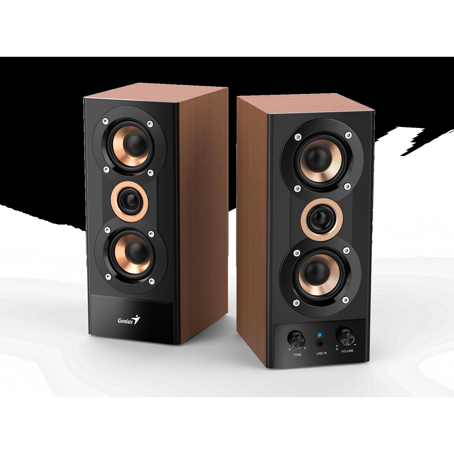 Genius zvučnik SP-HF800A II, 20W, 3-way, drveni, 31730010402